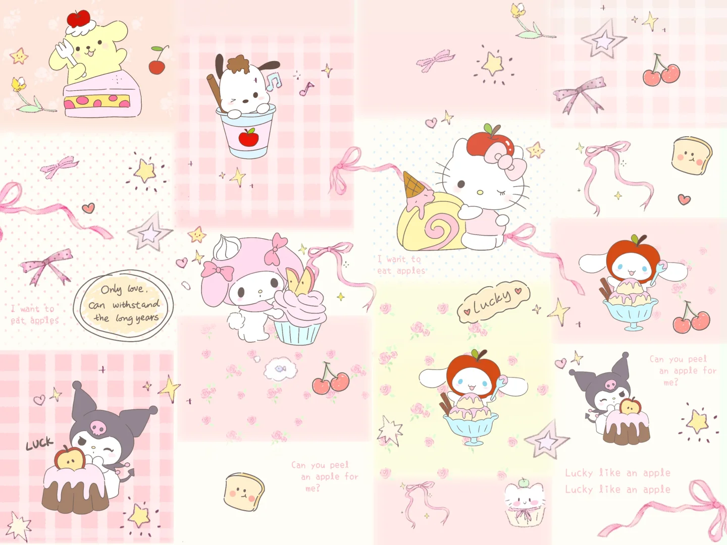 ‧₊˚☆Kitty烘焙系列壁纸 | 奶fufu✨