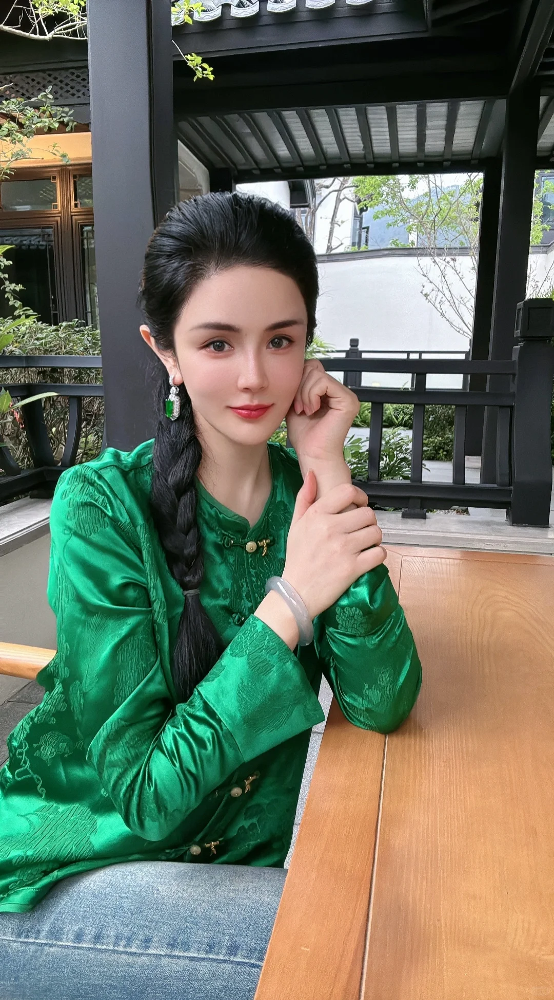 这个侧颜骨相打几分