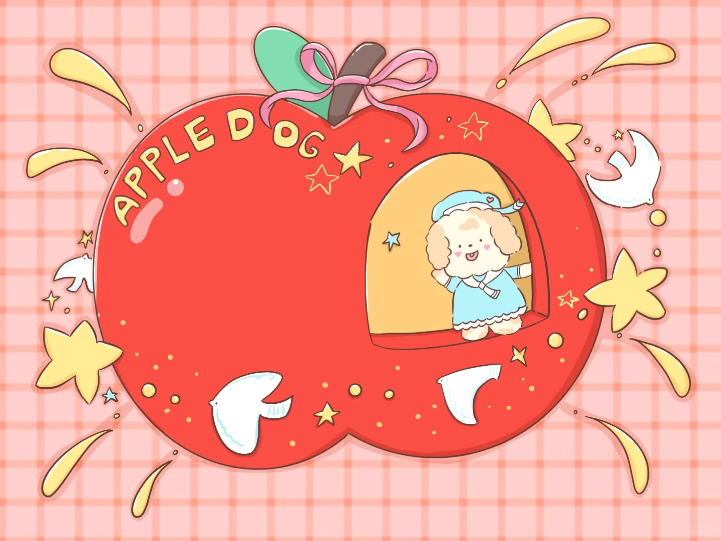 飞鸟乐iPad壁纸团练打卡