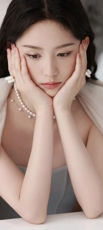 公主降临!周也粉色吊带长裙美出新高度