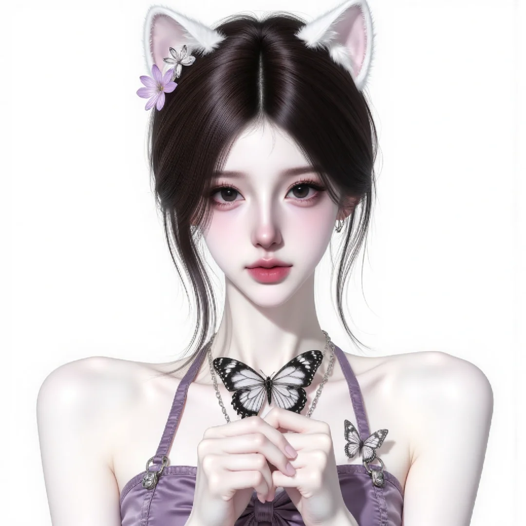 紫色女头｜唯美主义