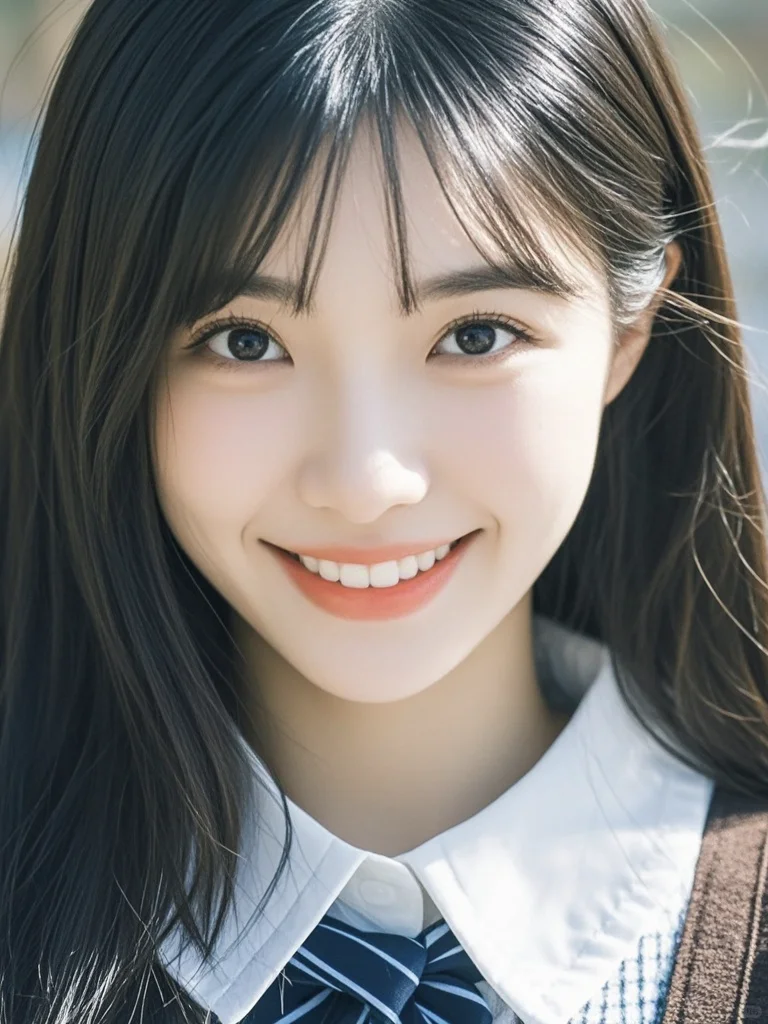 美女壁纸︳清纯系女神，笑容温婉迷人😍