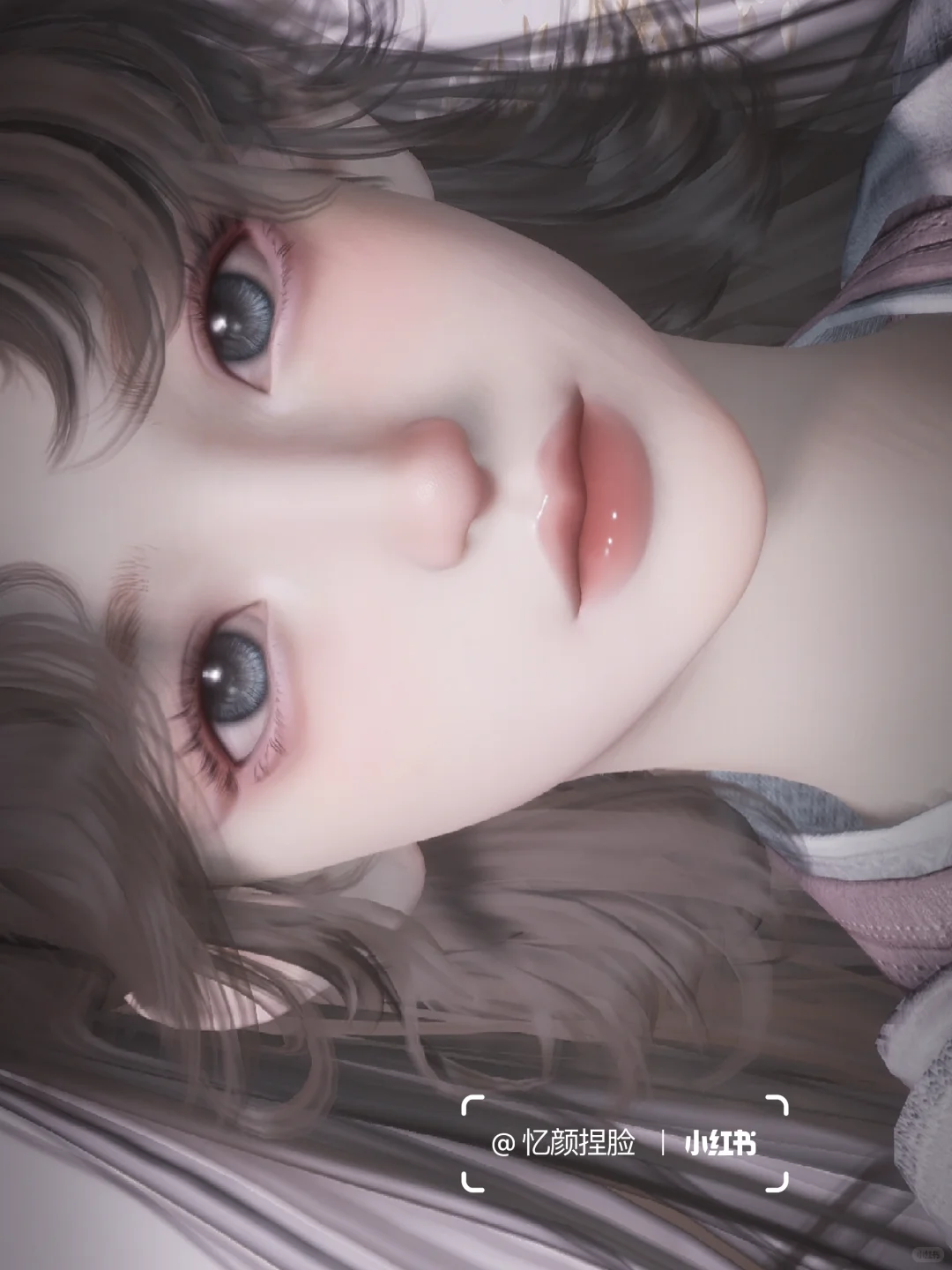 卷毛马尾玻璃瞳可爱小妞迷人眼～♡