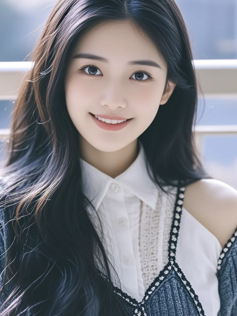 美女壁纸︳清纯系女神，笑容温婉迷人😍