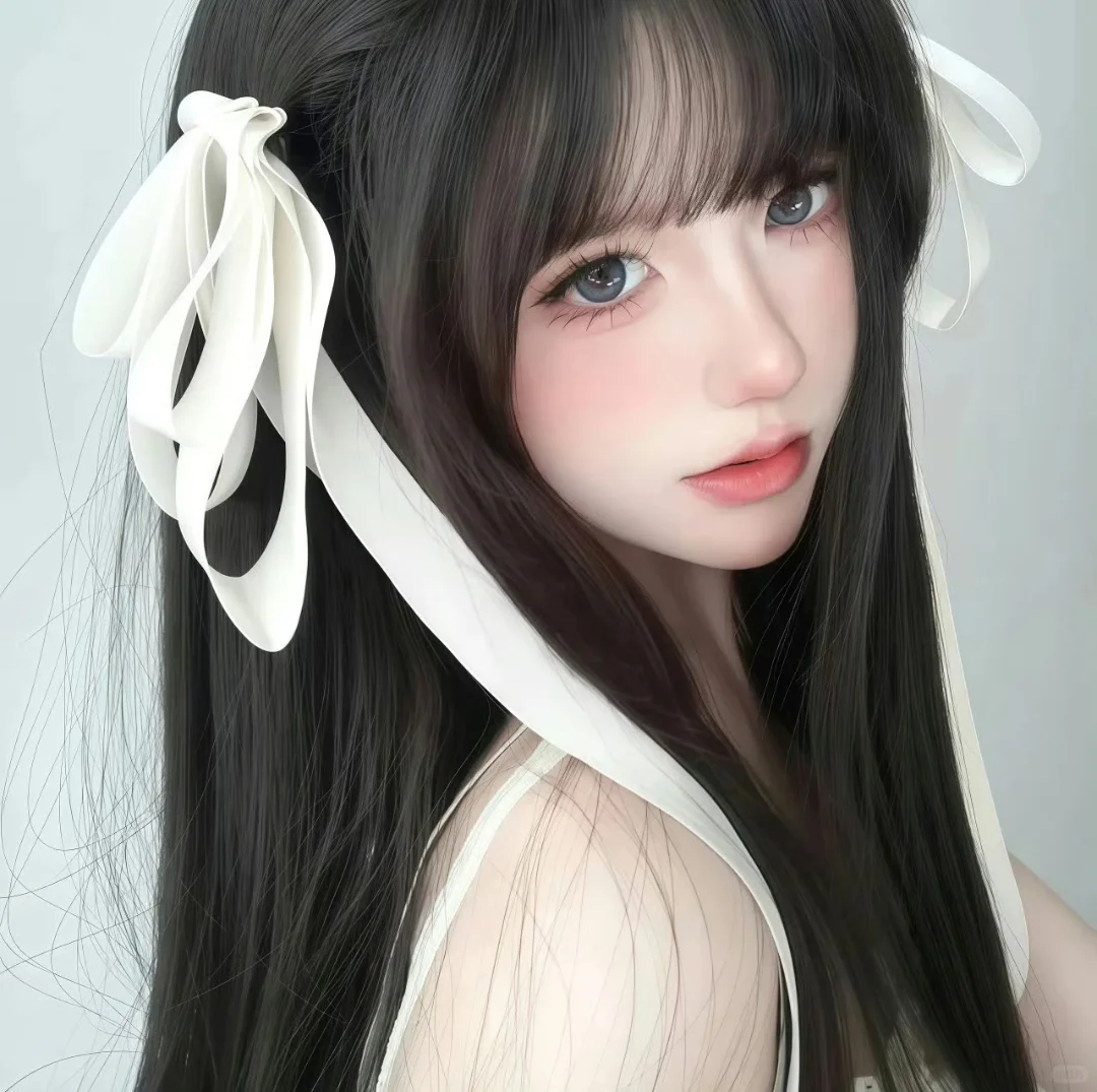 𝙒𝙚𝘾𝙝𝙖𝙩｜白色氛围感女头