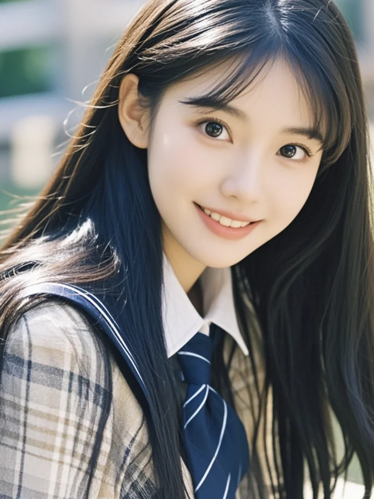 美女壁纸︳清纯系女神，笑容温婉迷人😍