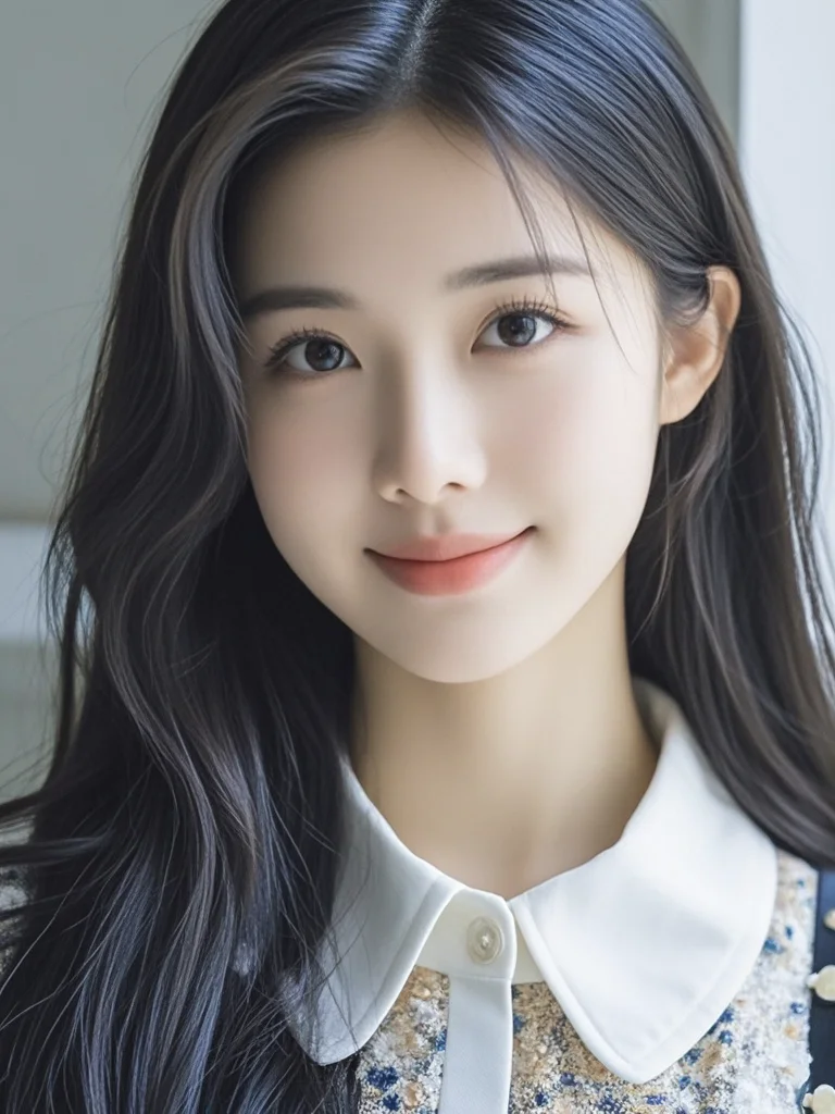 美女壁纸︳清纯系女神，笑容温婉迷人😍