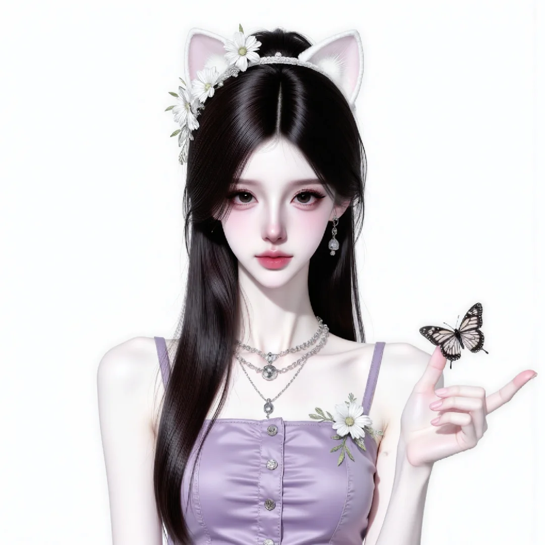 紫色女头｜唯美主义