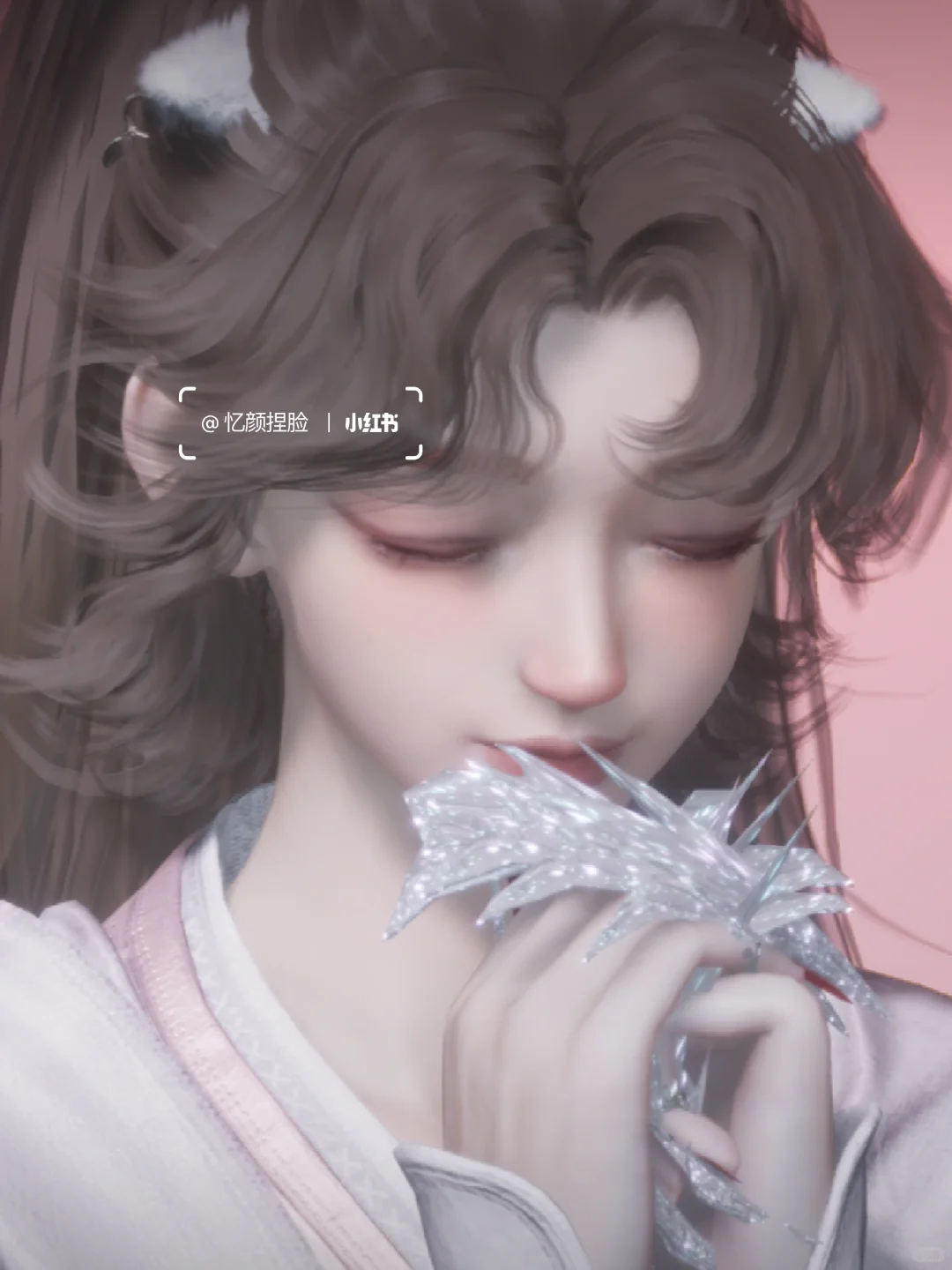 卷毛马尾玻璃瞳可爱小妞迷人眼～♡