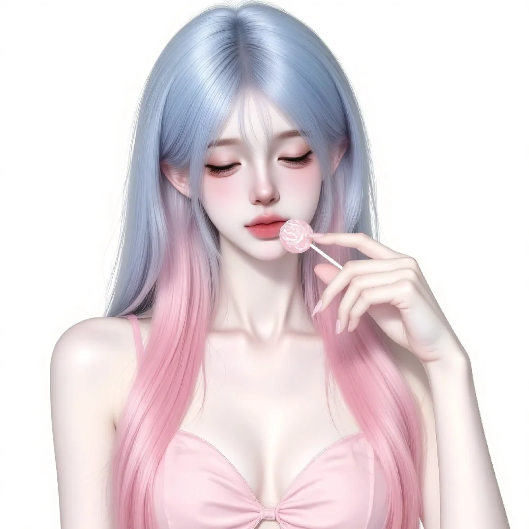 唯美女头｜梦幻彩虹糖