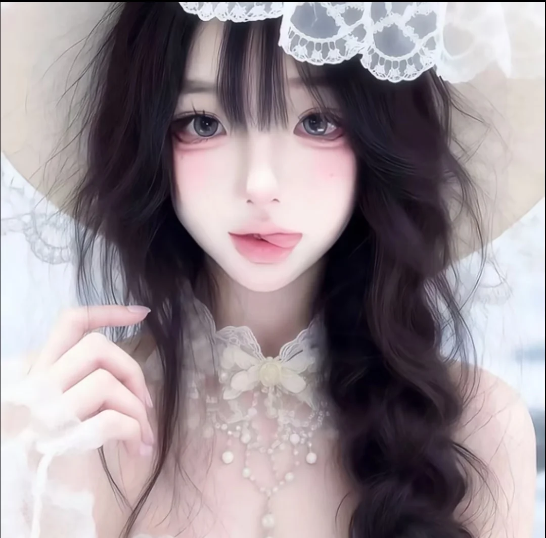 𝙒𝙚𝘾𝙝𝙖𝙩｜白色氛围感女头