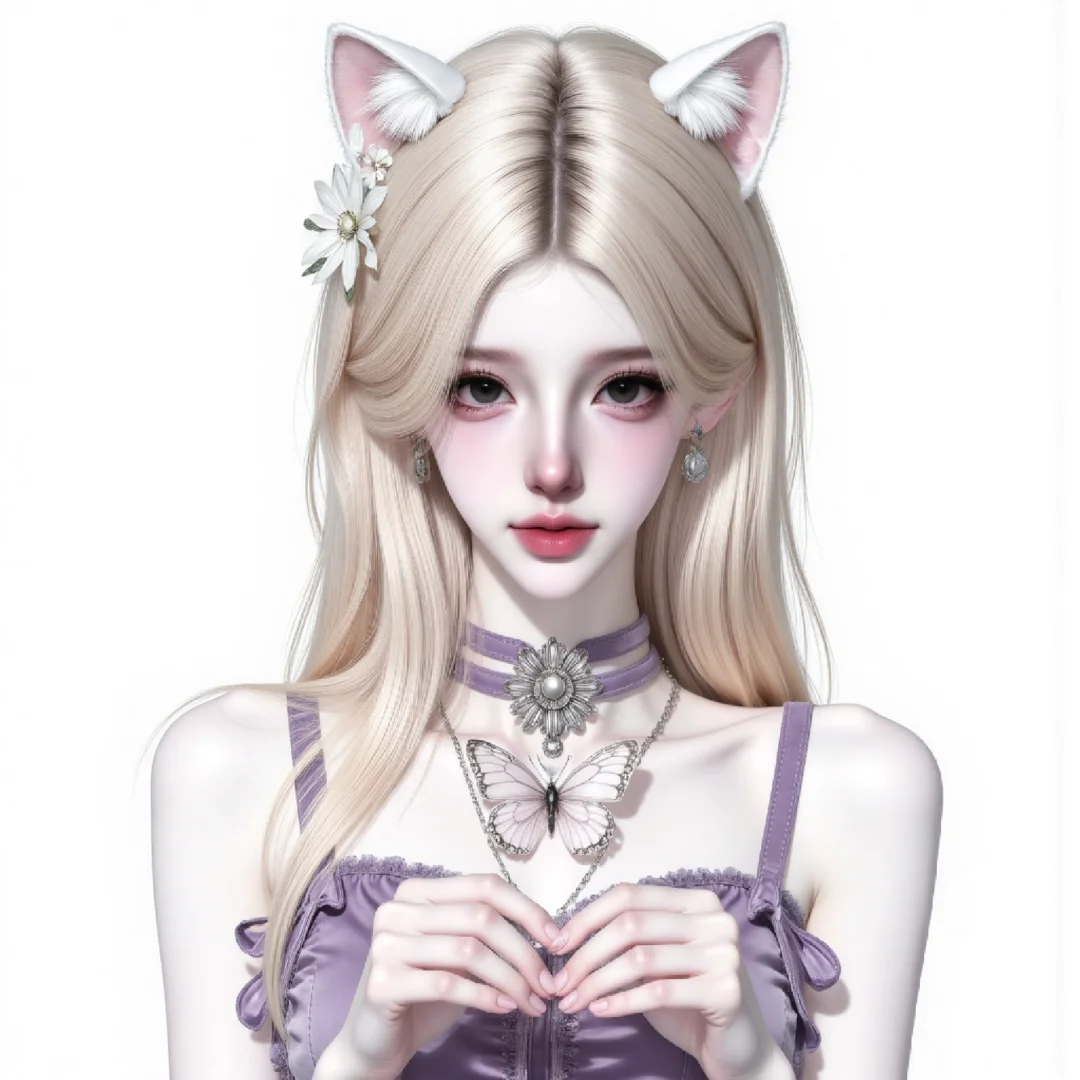 紫色女头｜唯美主义