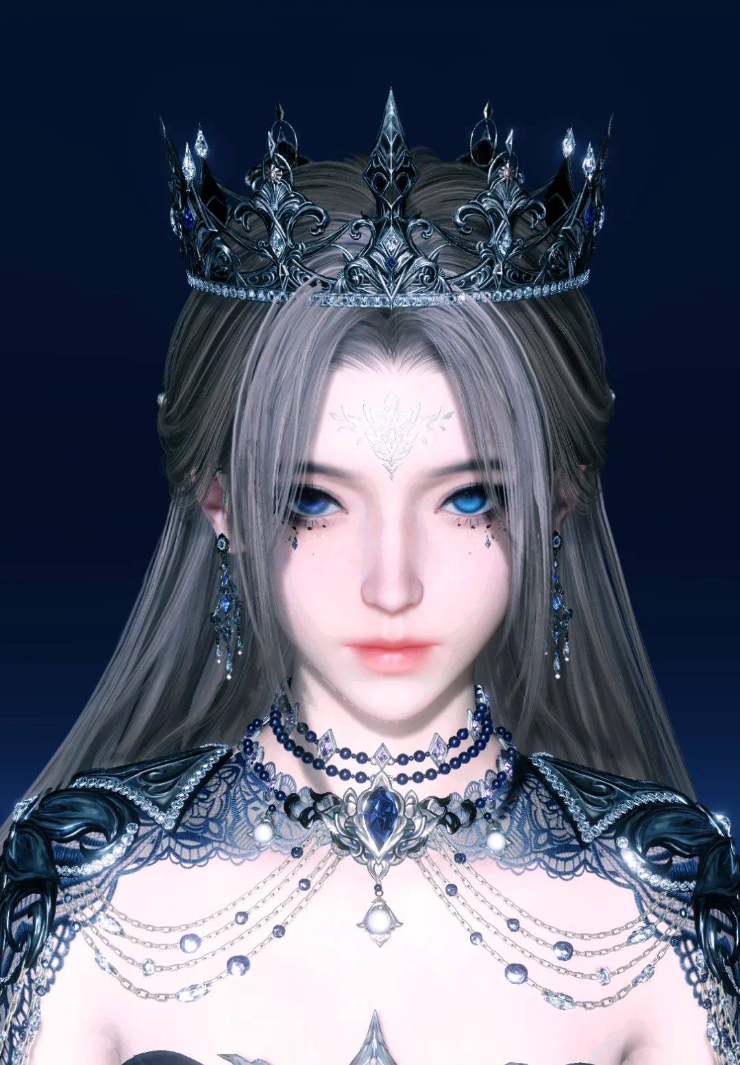 冷色系的女王