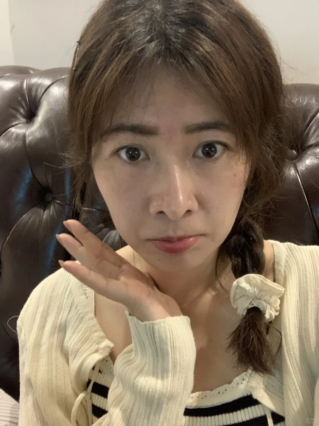 40岁无美颜无滤镜原图状态，内心依然可可爱