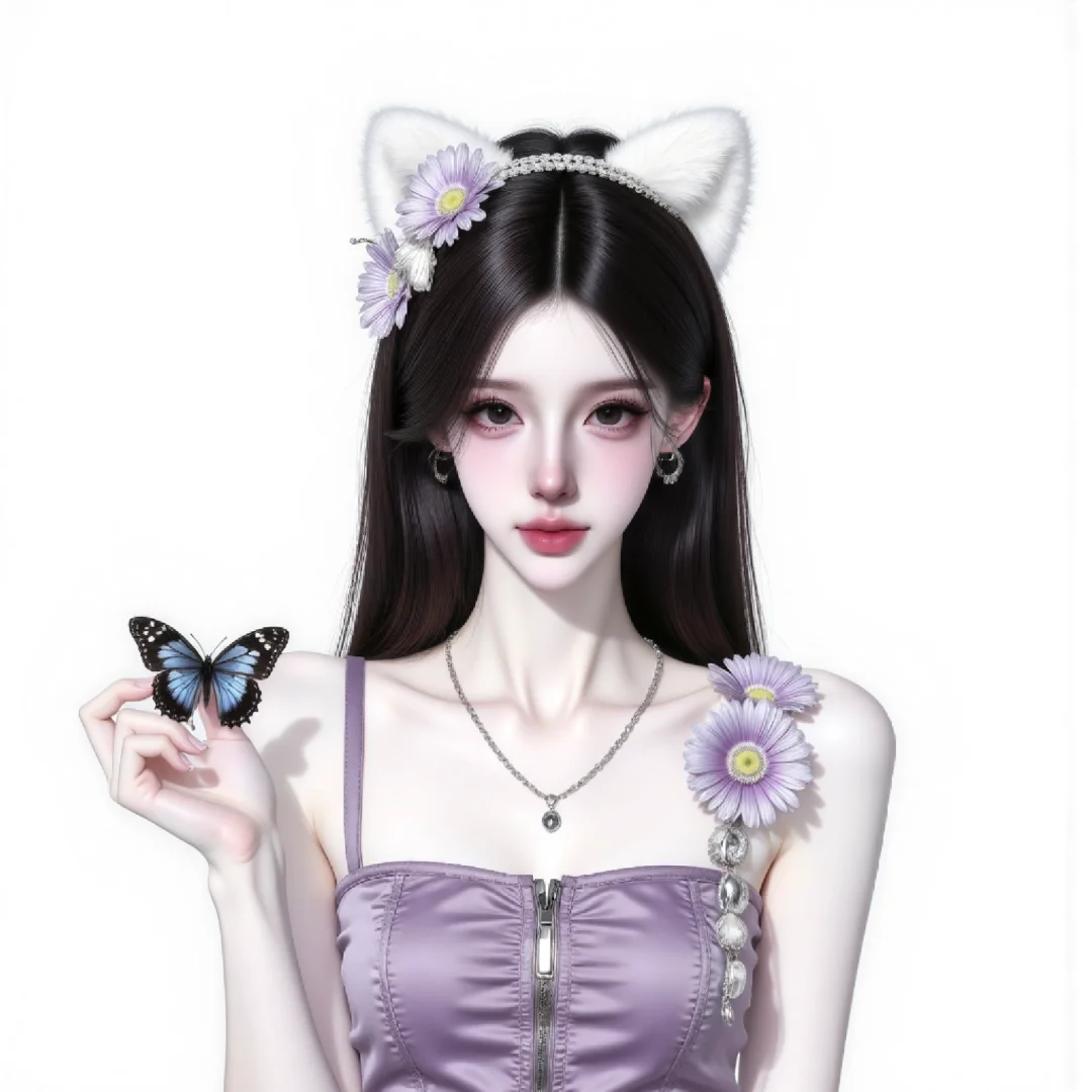 紫色女头｜唯美主义