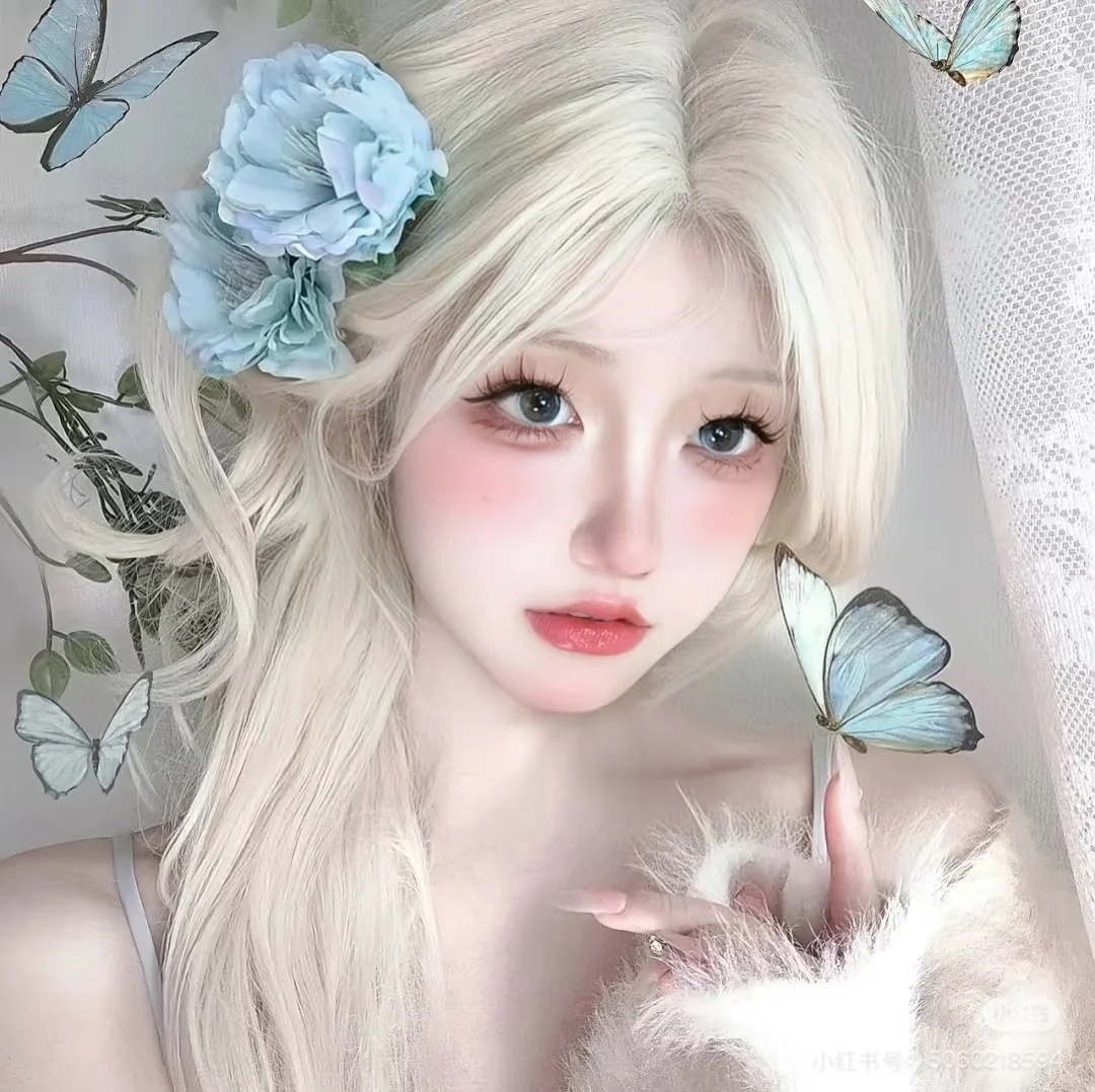 𝙒𝙚𝘾𝙝𝙖𝙩｜白色氛围感女头