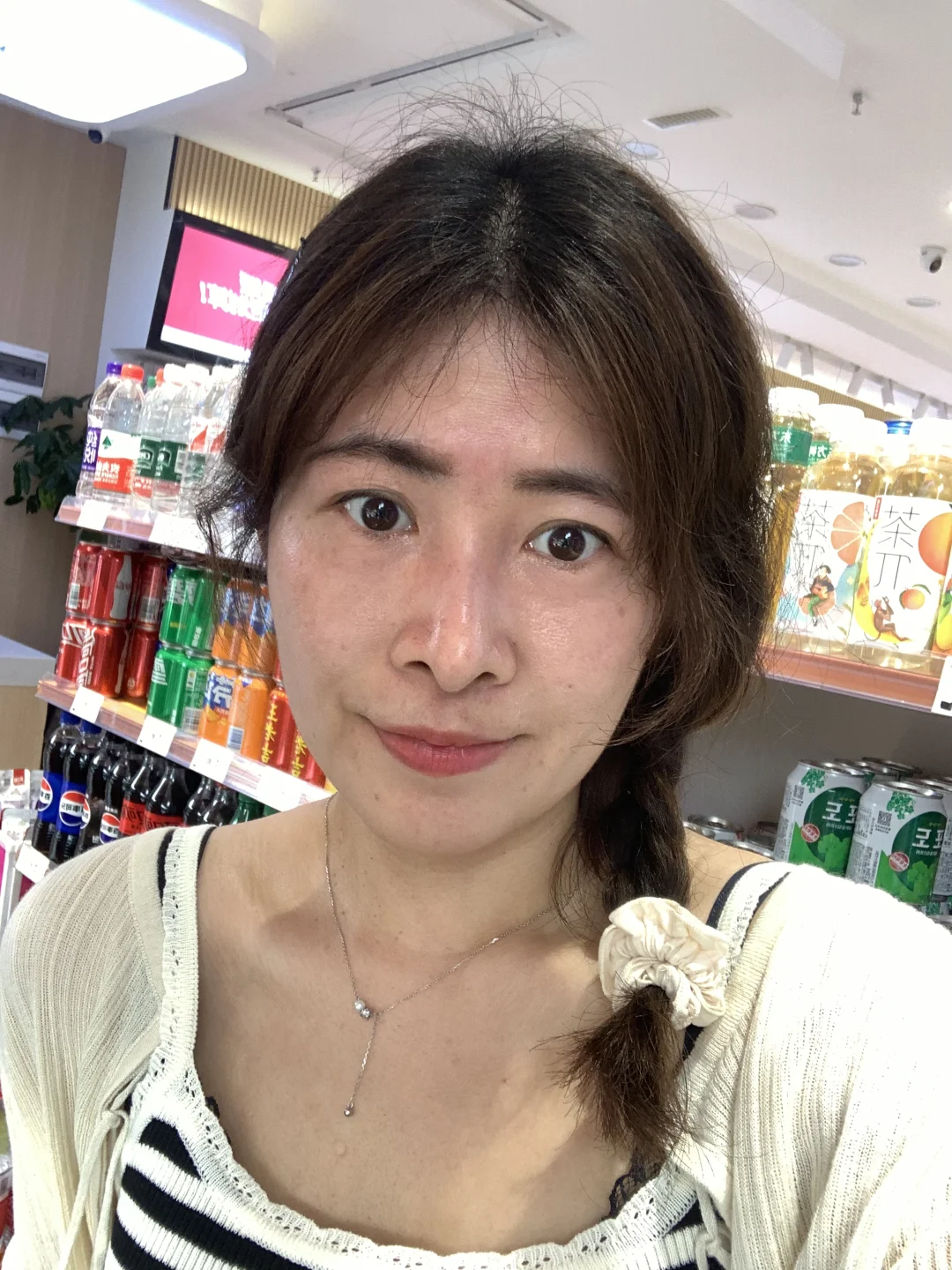 40岁无美颜无滤镜原图状态，内心依然可可爱