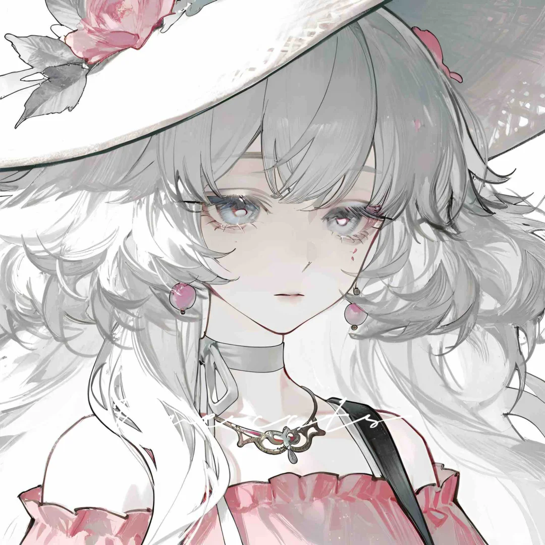 唯美女头｜赤狐烟雨