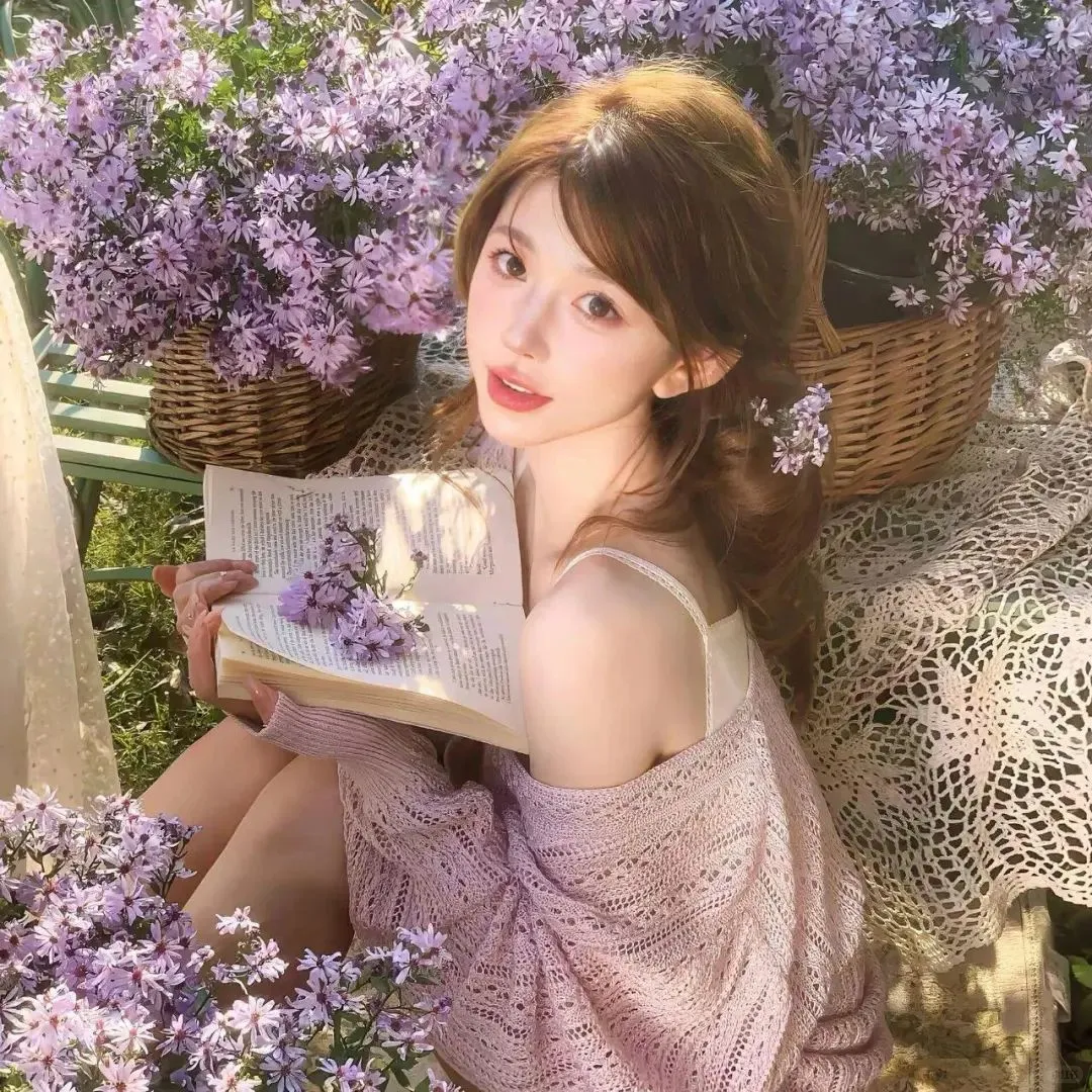 分享一些超绝紫色唯美头像