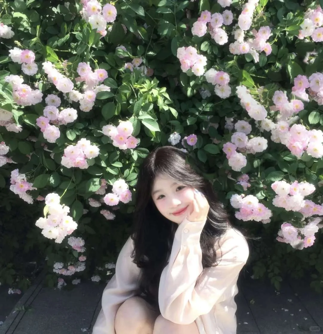 唯美夏日风景女生头像