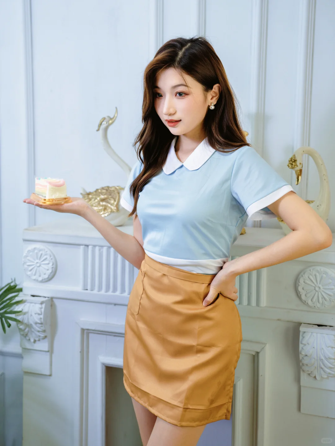 好利来的甜美制服风格来袭