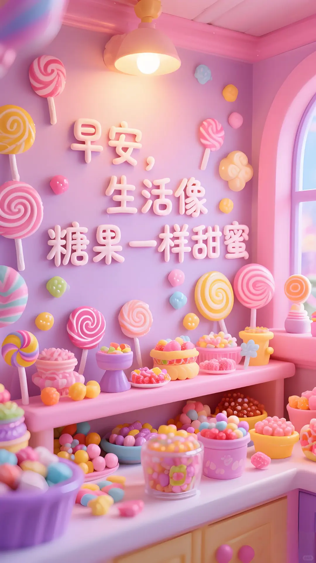 早安壁纸｜快乐的一天从一份美好的祝福开始