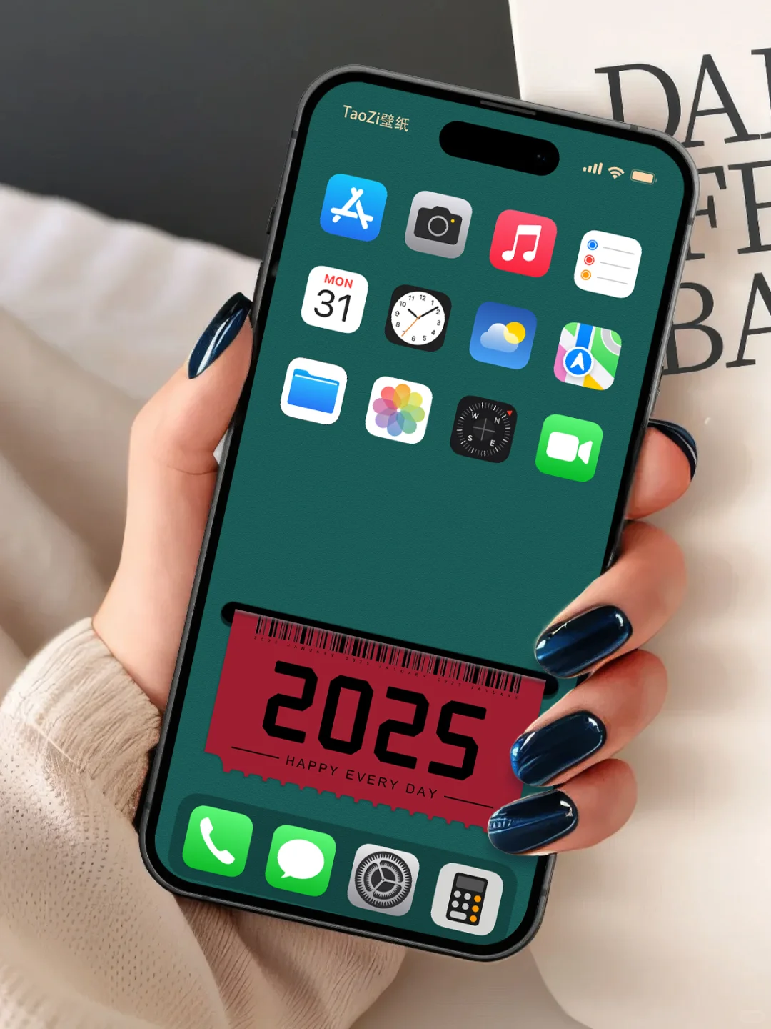 2025📆八月票根日历（港风复古）| 壁纸 #260