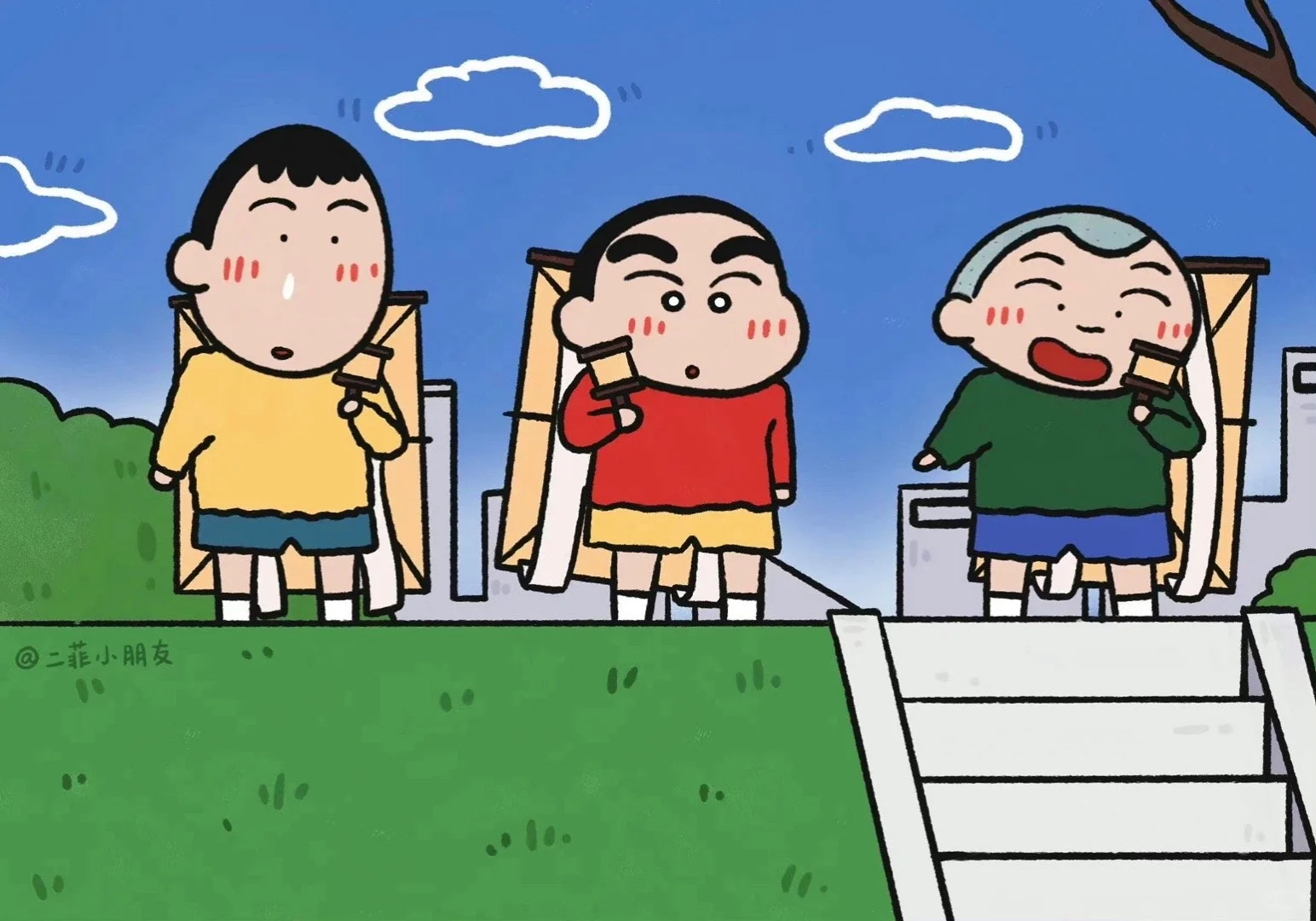 蜡笔小新超高清平板桌面壁纸合集