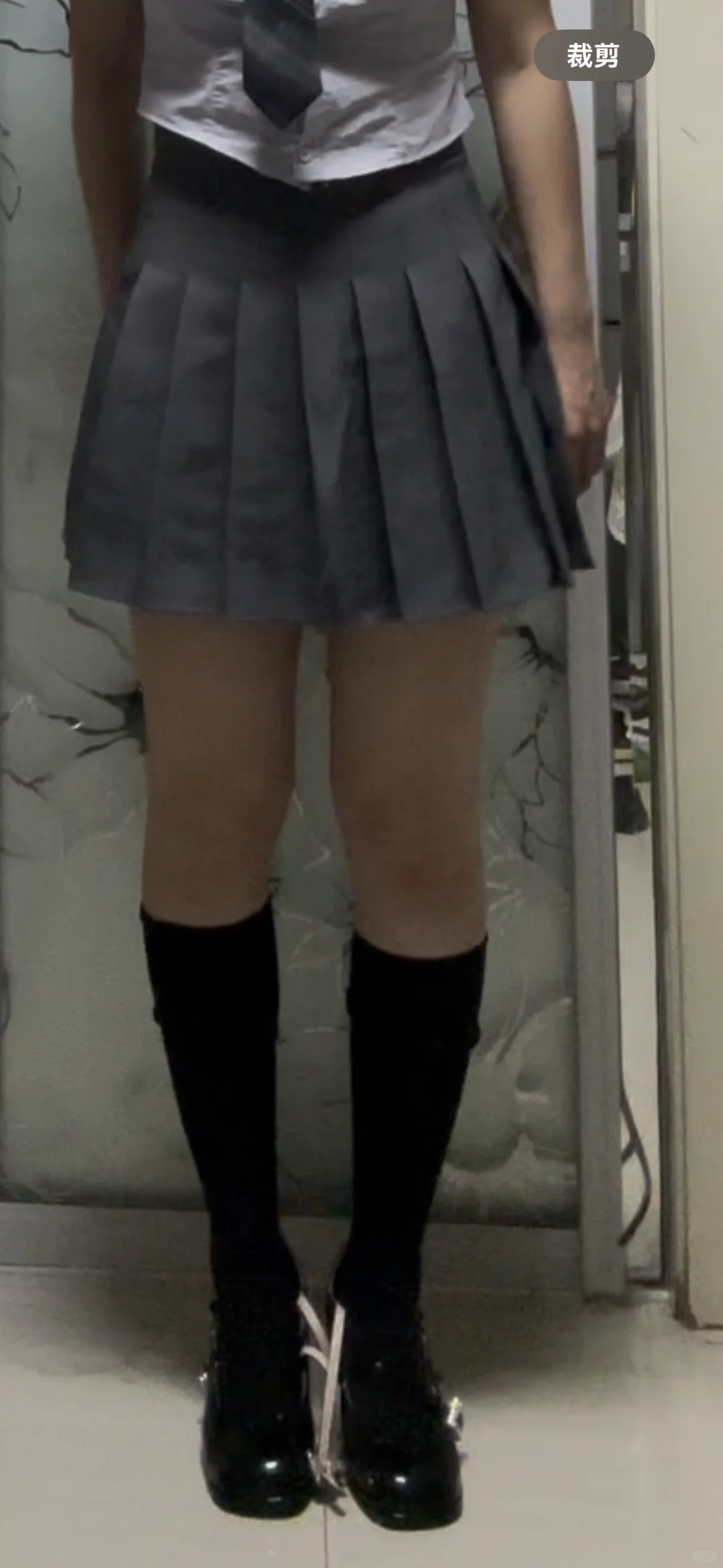 jk 腿弯选小腿袜还是过膝袜