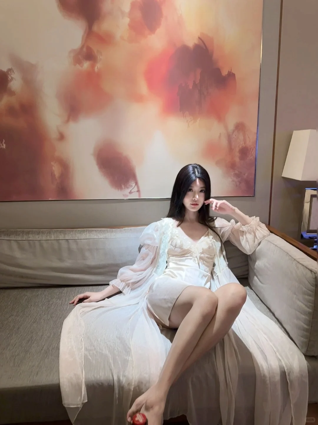 美女感
