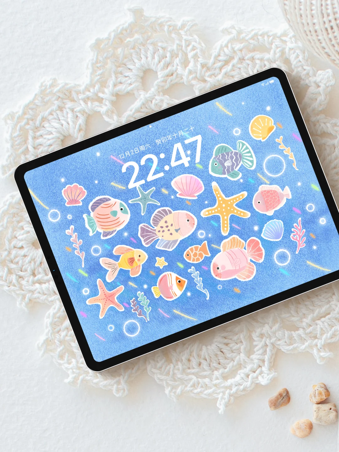 自由小鱼｜iPad壁纸✨🌊