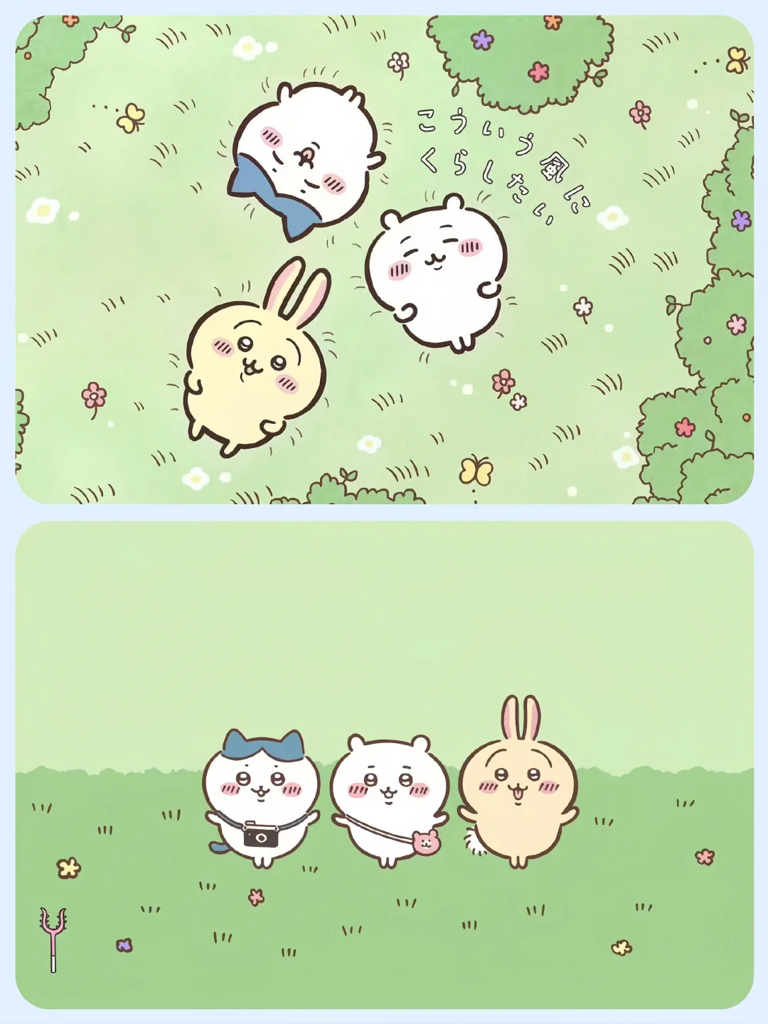 𝐒𝐇𝐀𝐑𝐄 chiikawa ipad壁纸⁴
