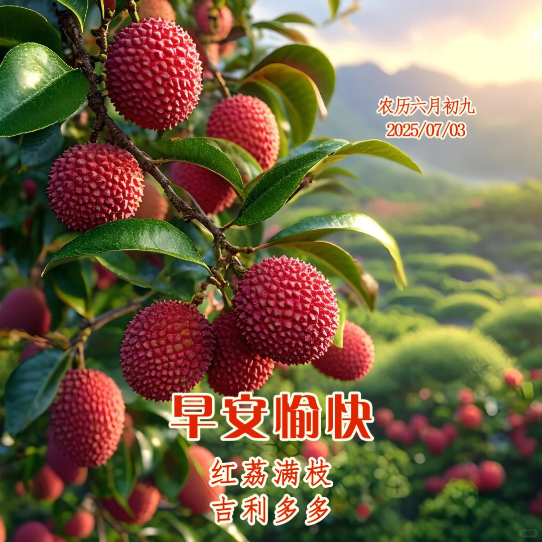 早安日签！