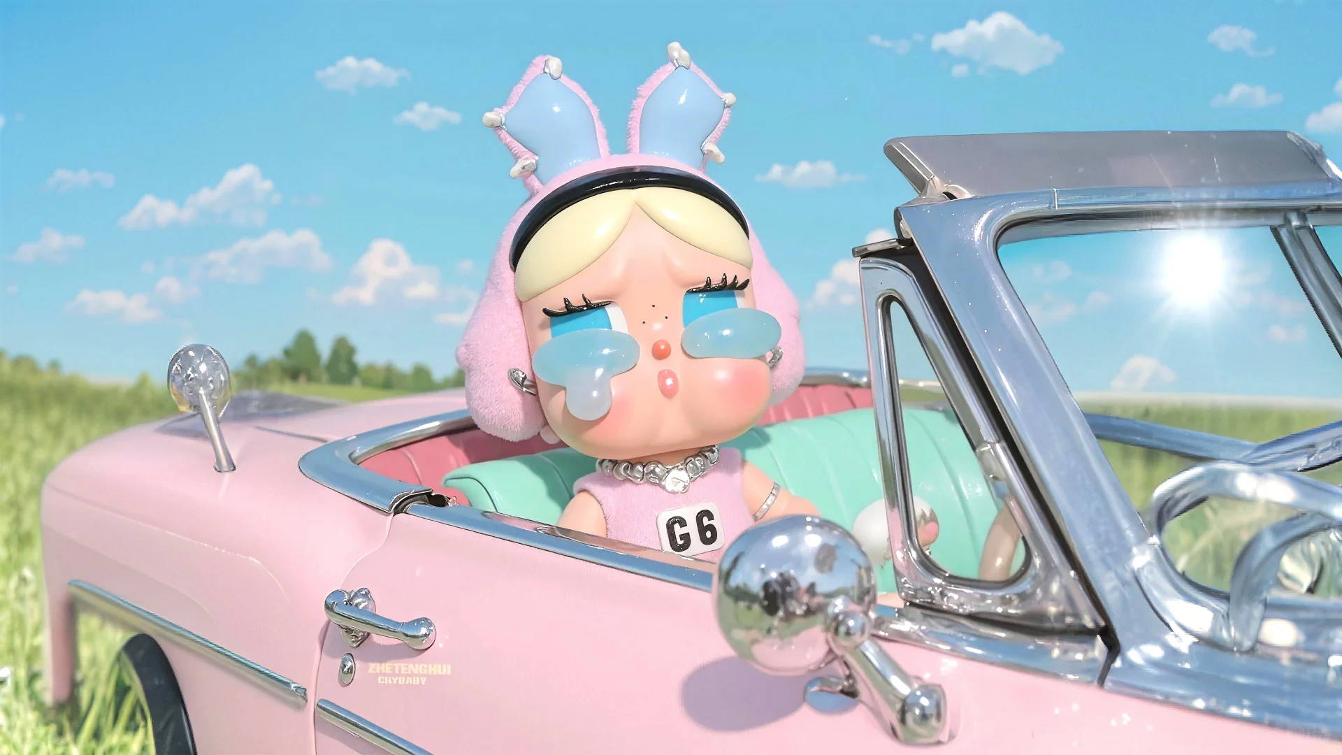 CRYBABY电脑桌面分区壁纸