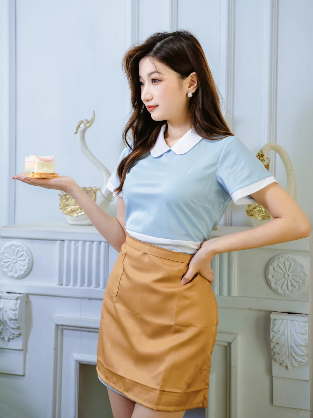 好利来的甜美制服风格来袭