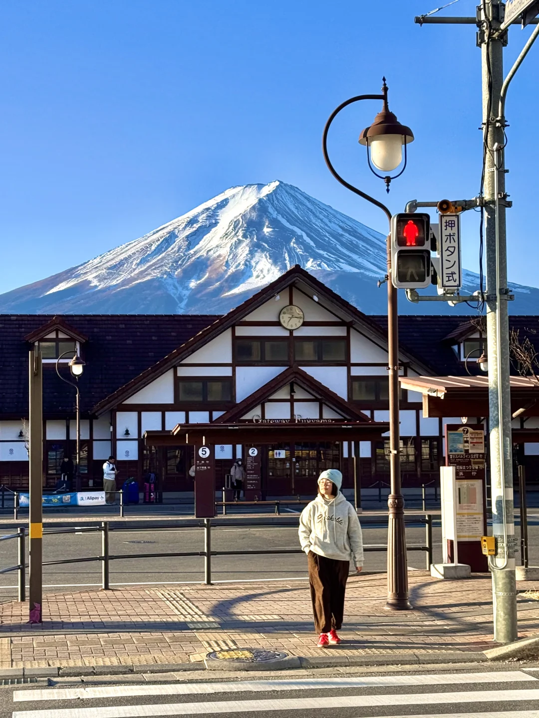离开富士山了😭哭着发出1️⃣8️⃣张live图‼️