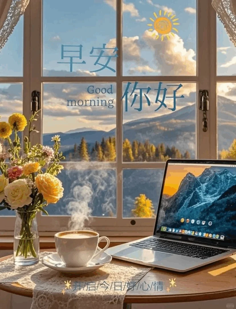 早安，珍惜每一个当下，砥砺前行