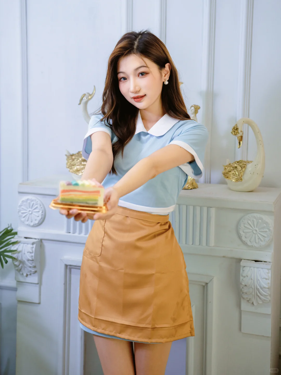 好利来的甜美制服风格来袭