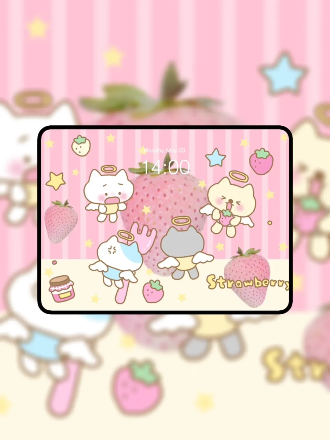 平板壁纸 ε(*･ω･)_/ﾟ･☆🤍🩷