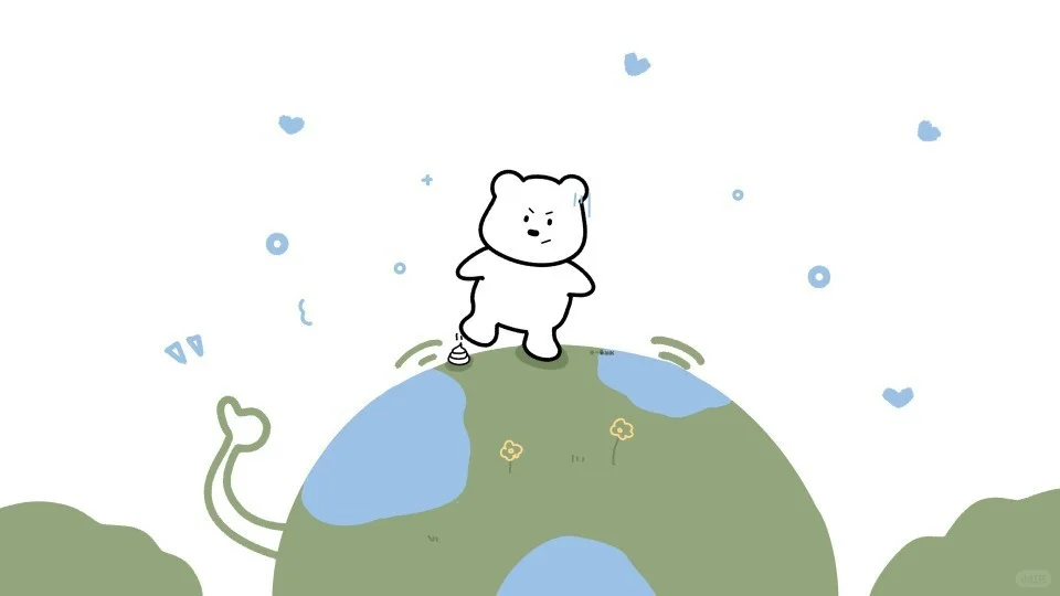🌈超可爱的插画iPad锁屏壁纸 电脑壁
