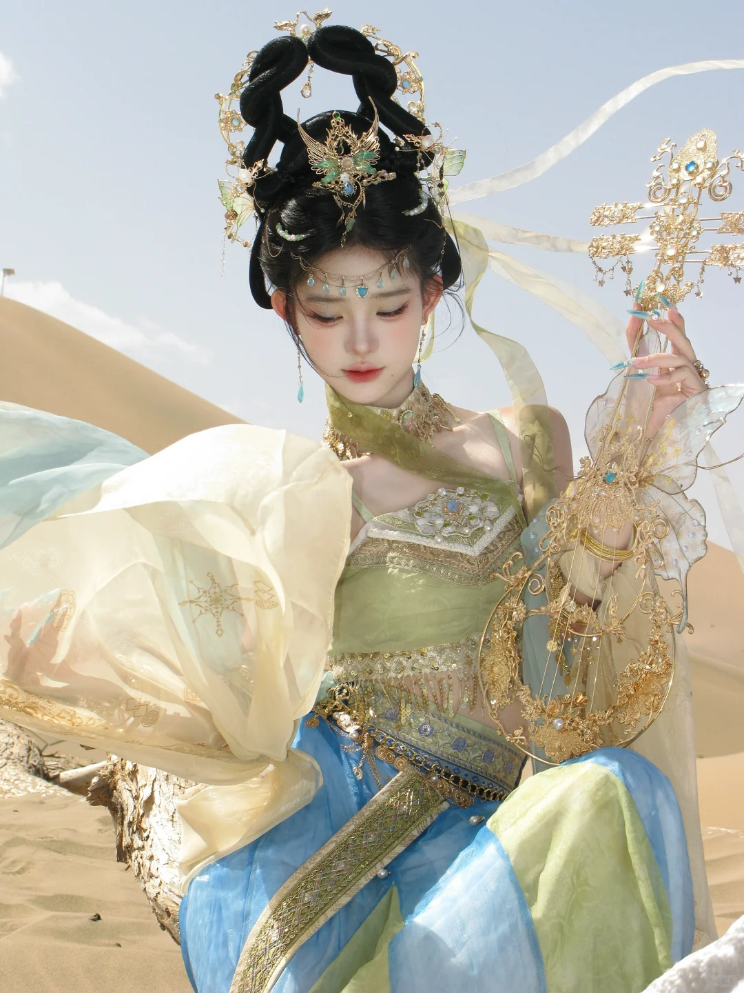 谁能拒绝三位数的敦煌飞天神女啊！