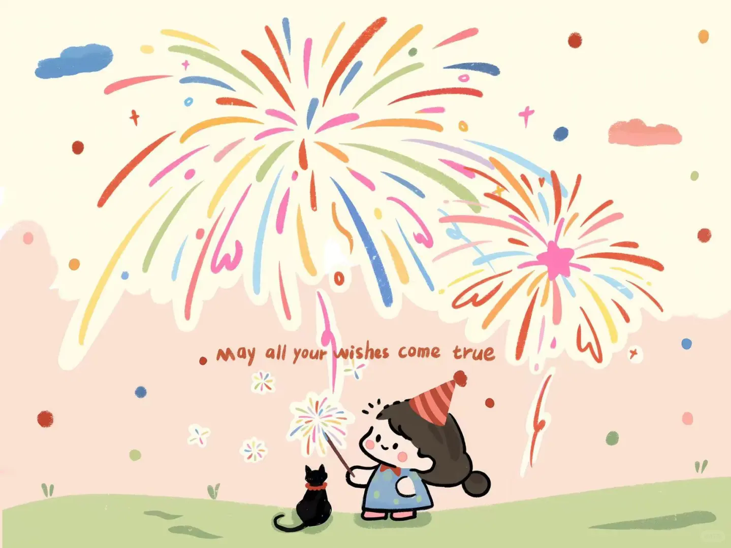 所愿皆成真｜iPad壁纸|||May all your wish