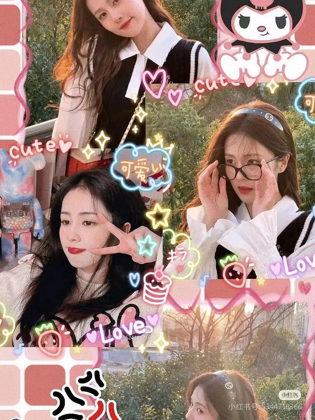 白鹿最美啦！鹿茸们有喜欢的壁纸可以拿哟！