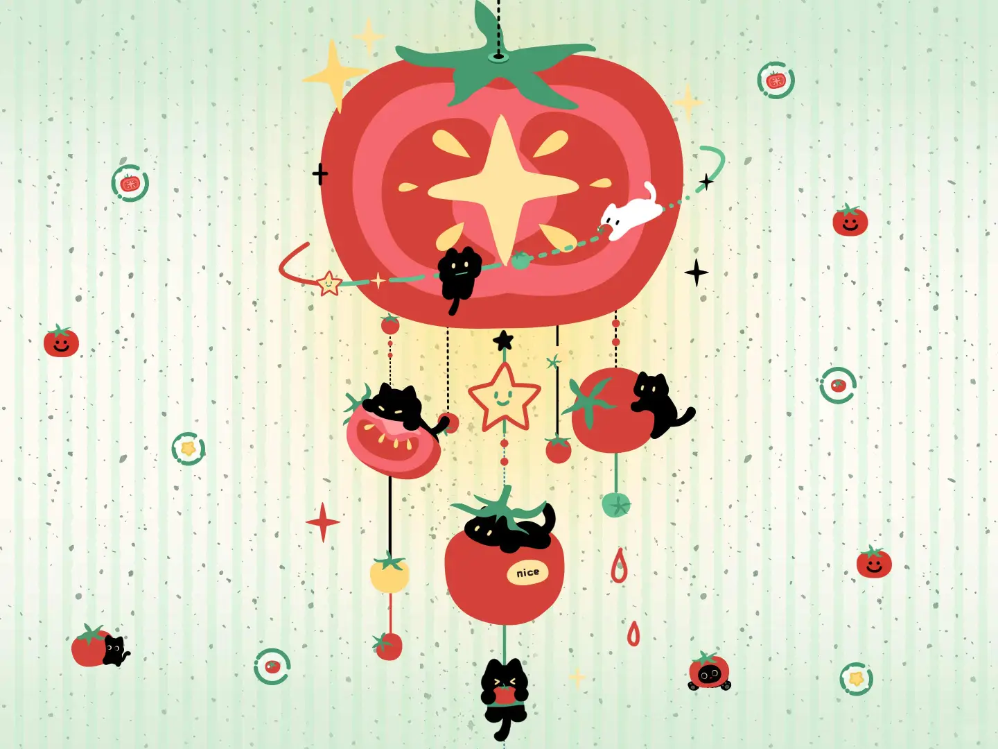 黑猫ipad壁纸大合集来啦！🍎✨太可爱啦～