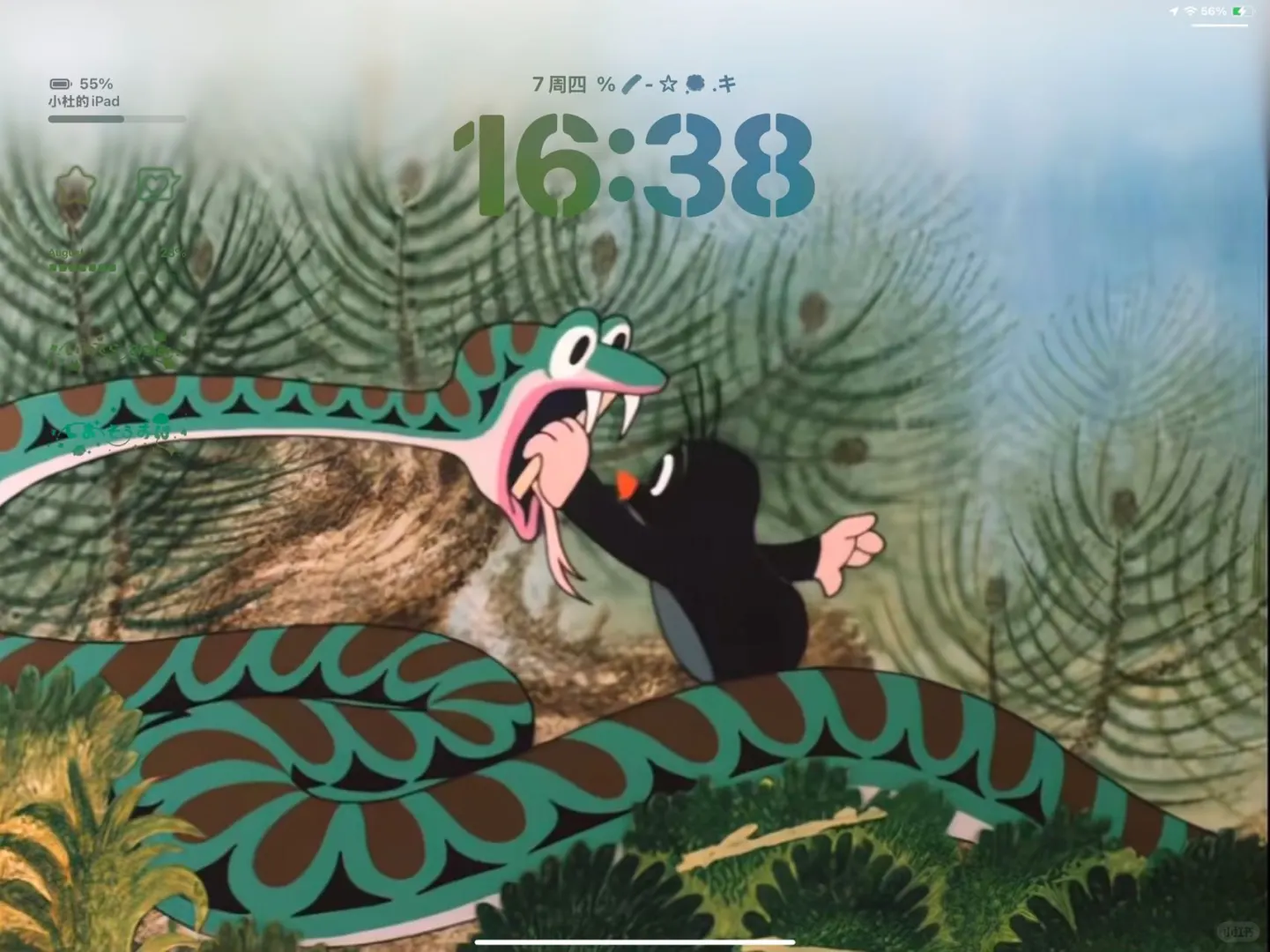 一些可爱的鼹鼠ipad壁纸
