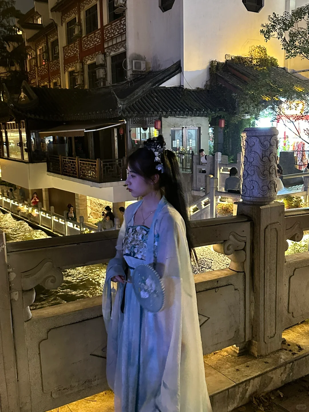 在秦淮河穿汉服拍照真的很出片！！