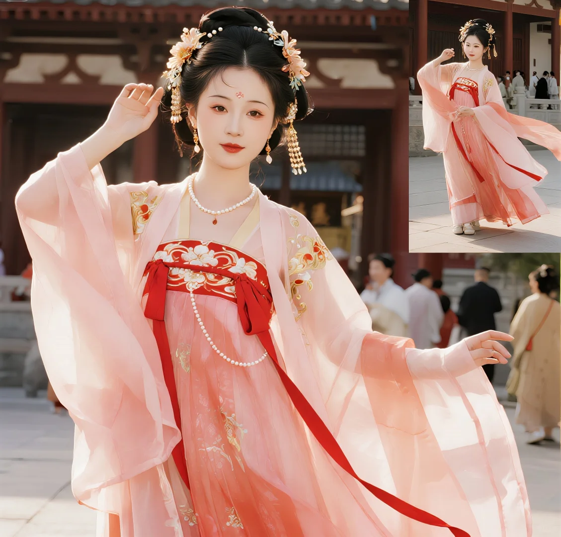这样拍照📸穿上汉服你就是女主吖
