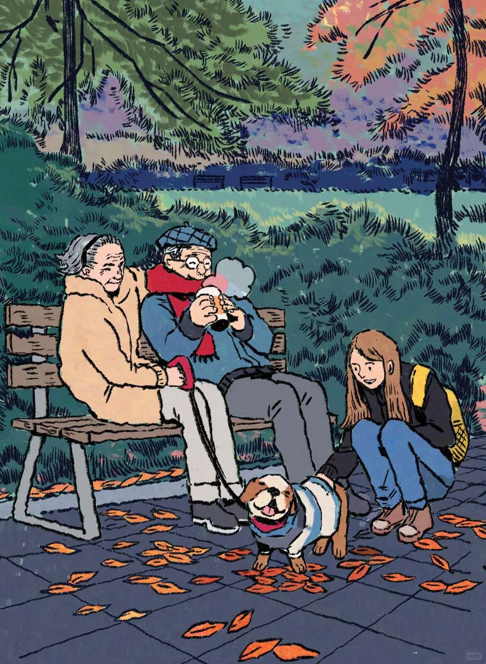 每天认识一位插画师|天然