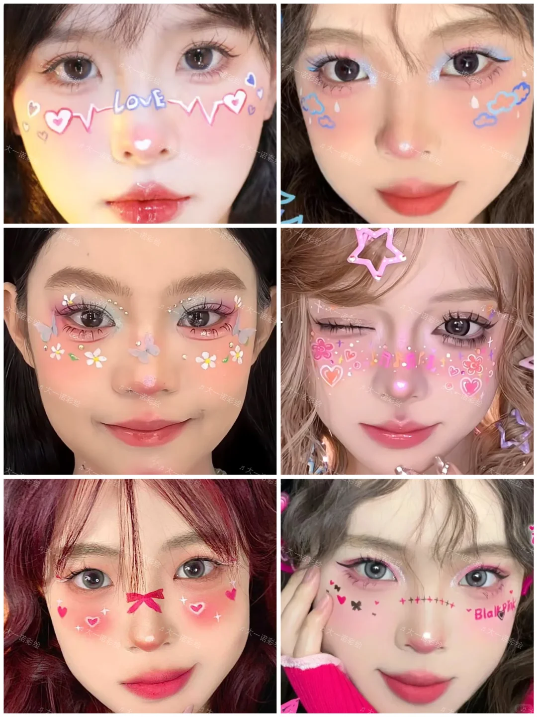 谁看了谁走不动道的哈尼妆图💕💕