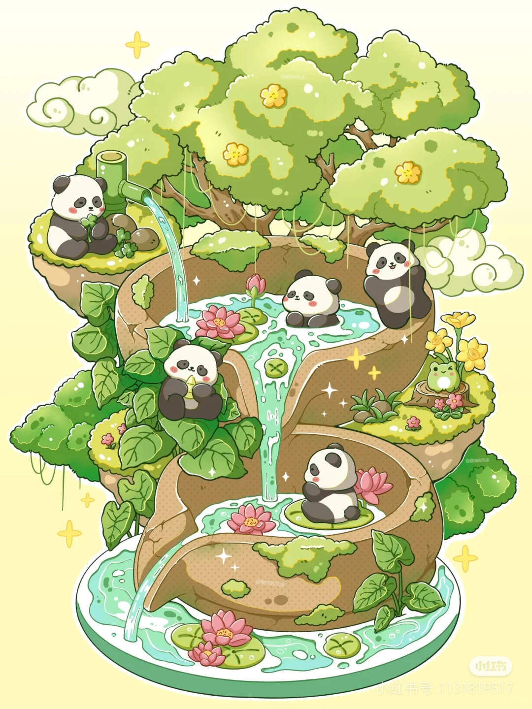 可爱插画壁纸～